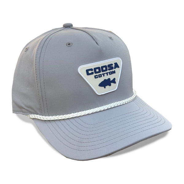 Performance Rope Hat- Grey – Coosa Cotton