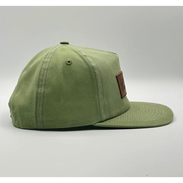 Waxed Cotton 5 Panel - Loden – Coosa Cotton