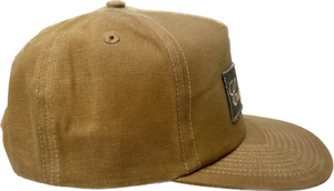 Waxed Cotton 5 Panel - Tobacco