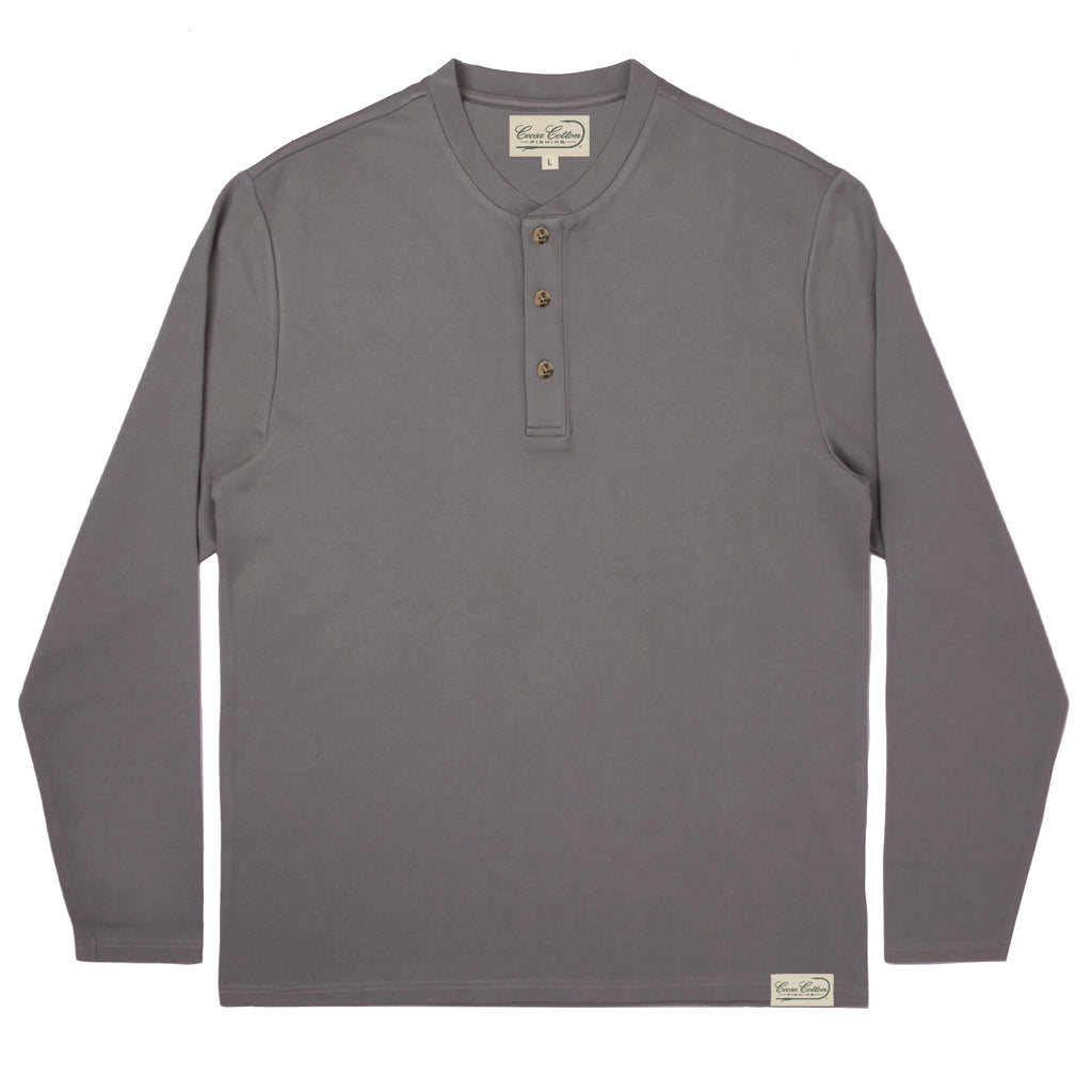 The Henley- Heather Charcoal