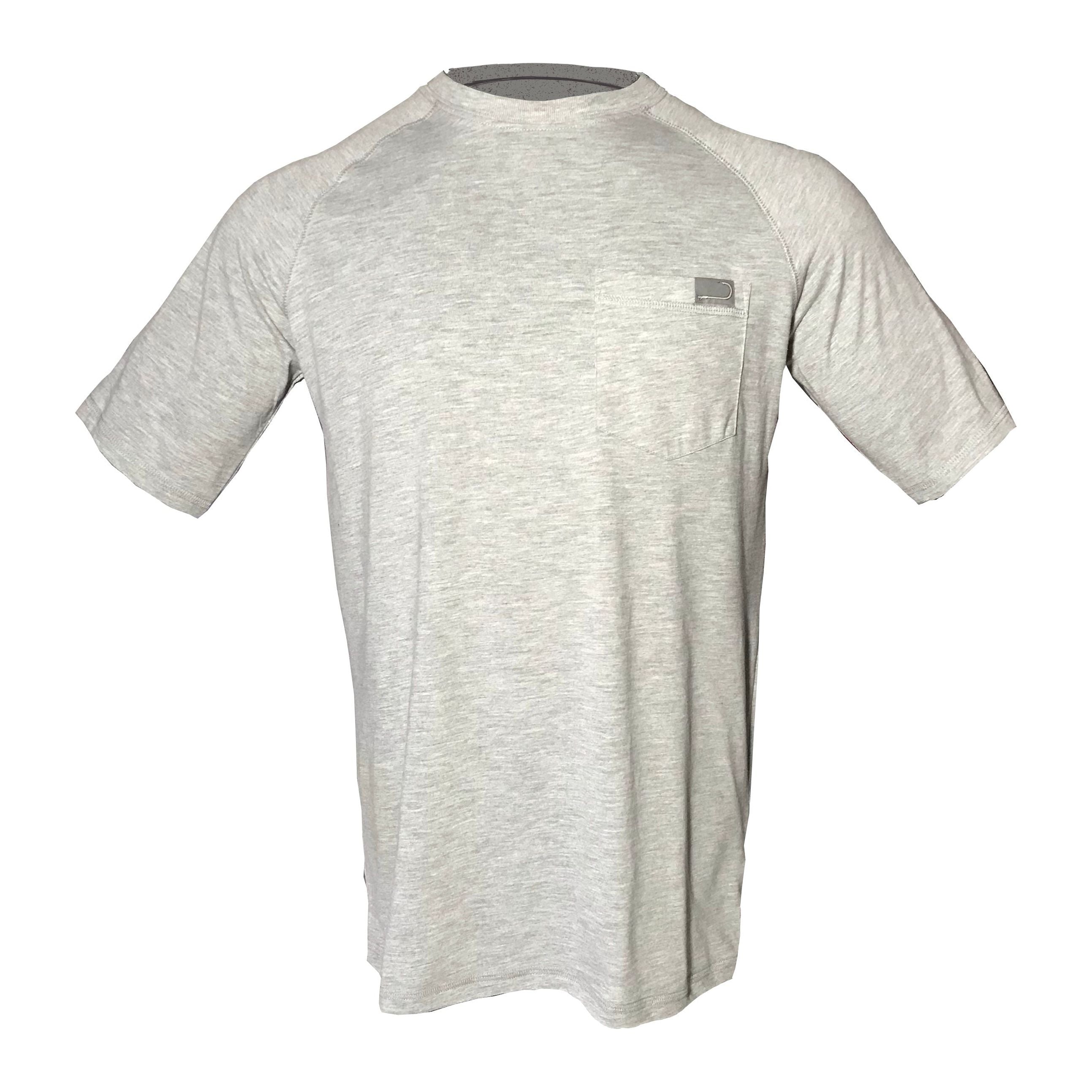 The “Dock Tee” - Oxford Grey – Coosa Cotton