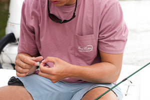 Short Sleeve Pocket Tee | Black Bass | Clay