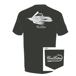 YOUTH Short Sleeve Pocket Tee | Tech Jig | Charcoal