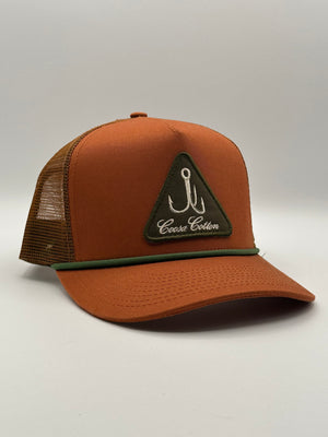 The “Camp House” Rope Trucker -Rust