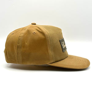 Waxed Cotton 5 Panel - Tobacco