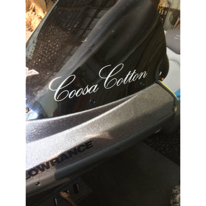Coosa Cotton Decal