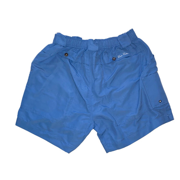 Fishing Shorts- Cobalt Blue – Coosa Cotton