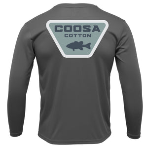 Performance Long Sleeve “Patch Logo”- Charcoal