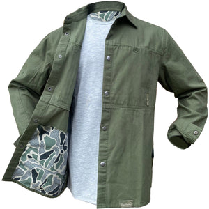 Shirt Jacket - Loden Green