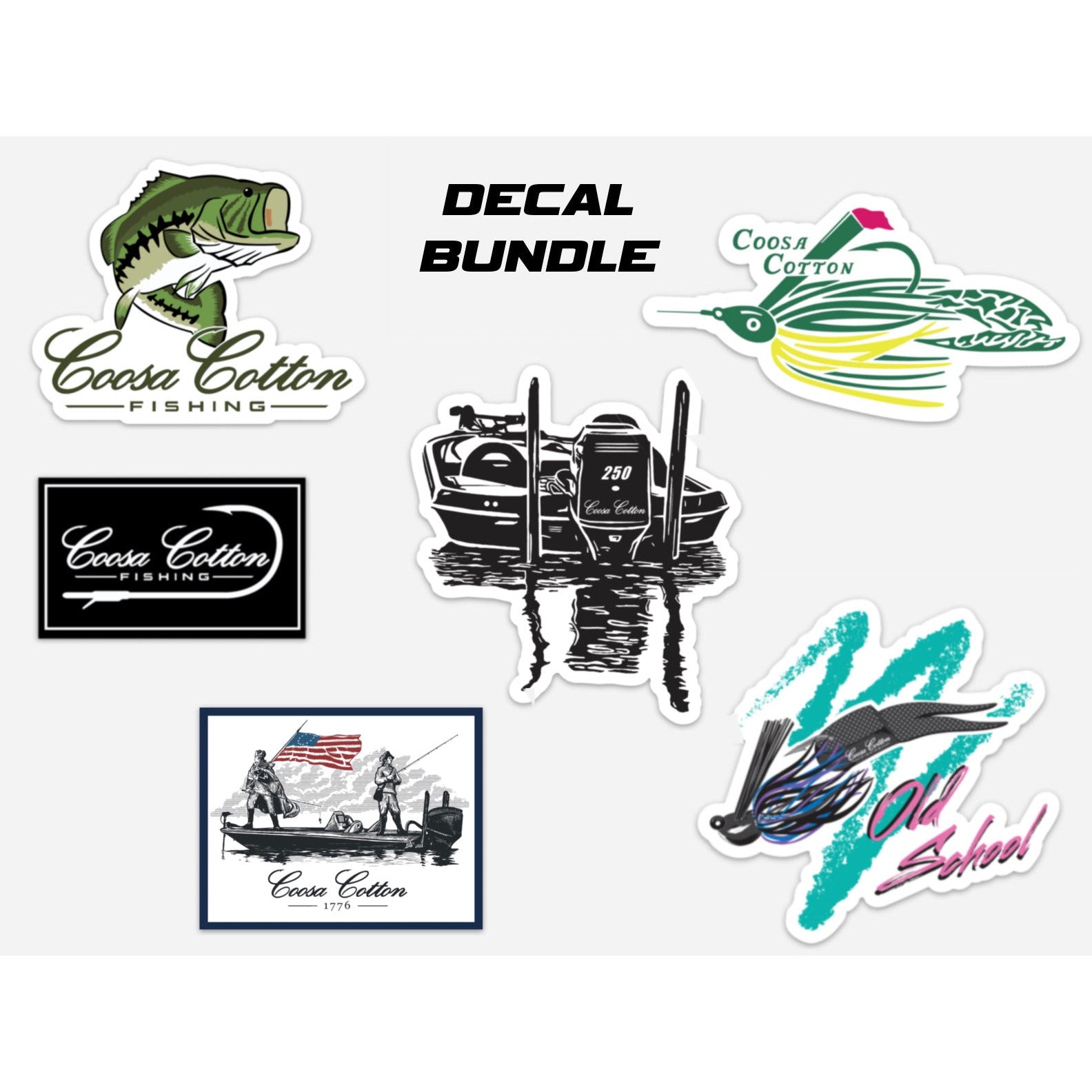 Decal Bundle Coosa Cotton